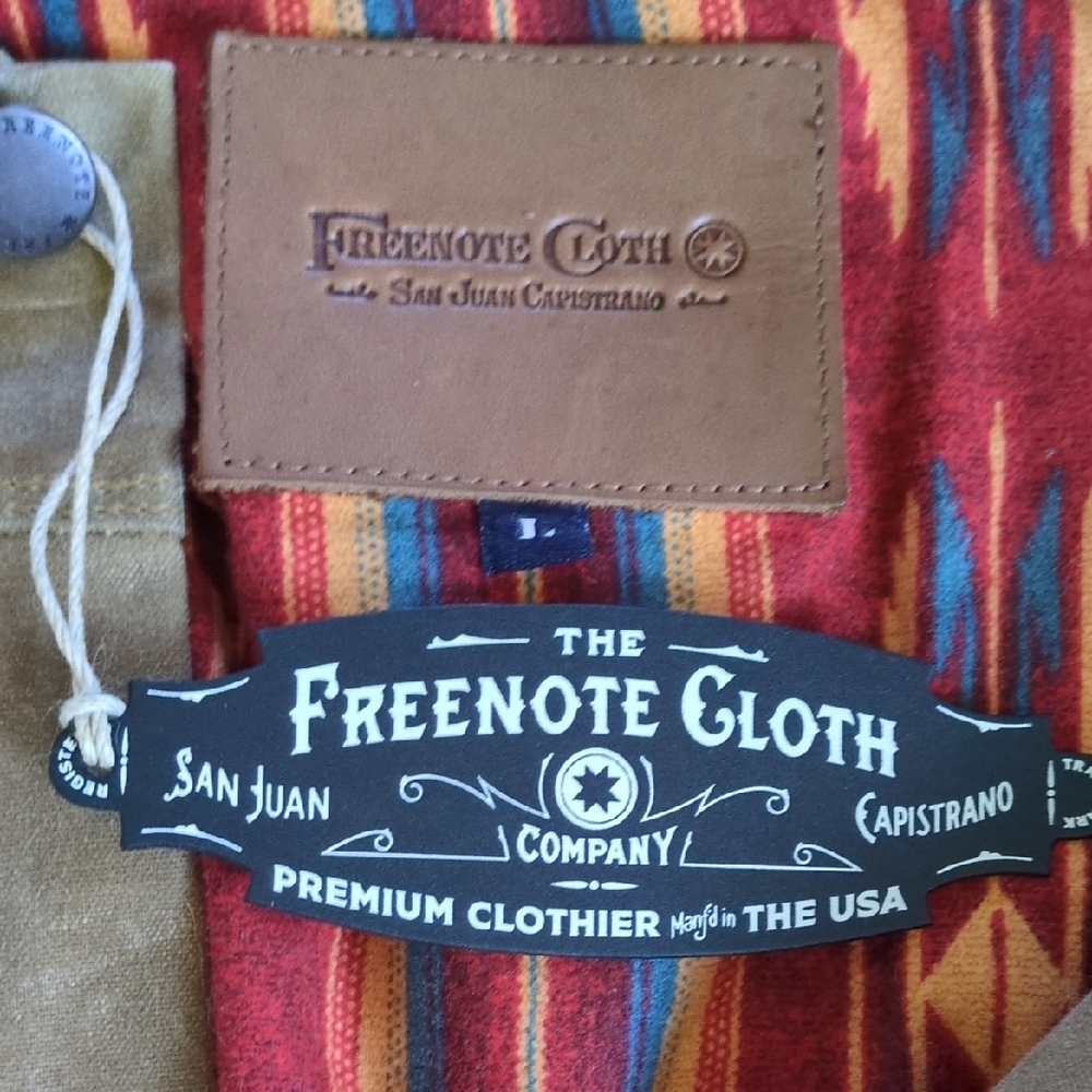 NWT Freenote Riders Jacket - Tumbleweed - Size Large - Picture 2 of 8